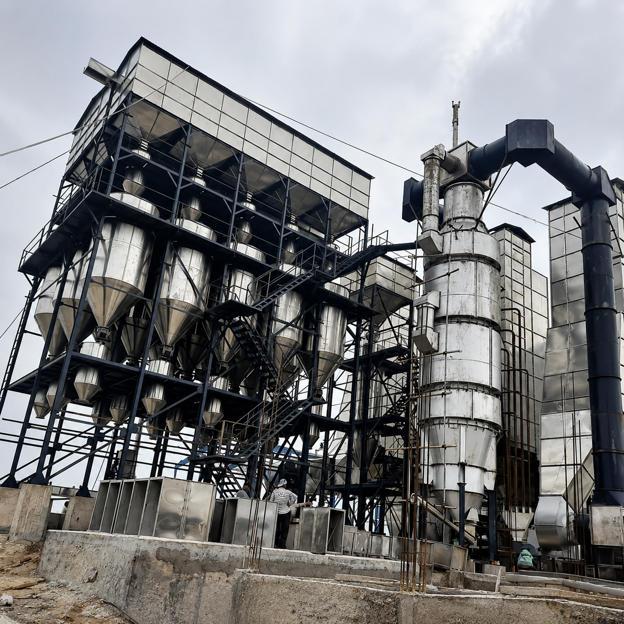 150 TPD Parboiling Plant with Cooker & 3x24T Drier